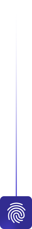 Illustration of a digital fingerprint representing unique office behavioral DNA
