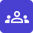 Graphic icon representing company size and employee count