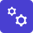Graphic icon representing multi building deployment