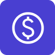 Icon showing a pound currency symbol inside a circle, representing financial value recovered per desk.