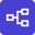 Graphic icon representing workplace design and occupancy planning