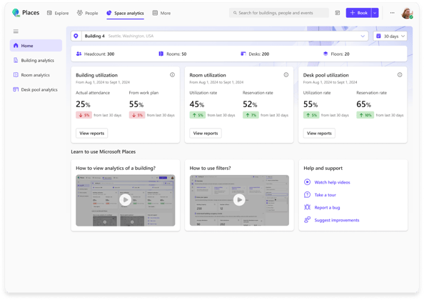 VergeSense+Microsoft Places Integration