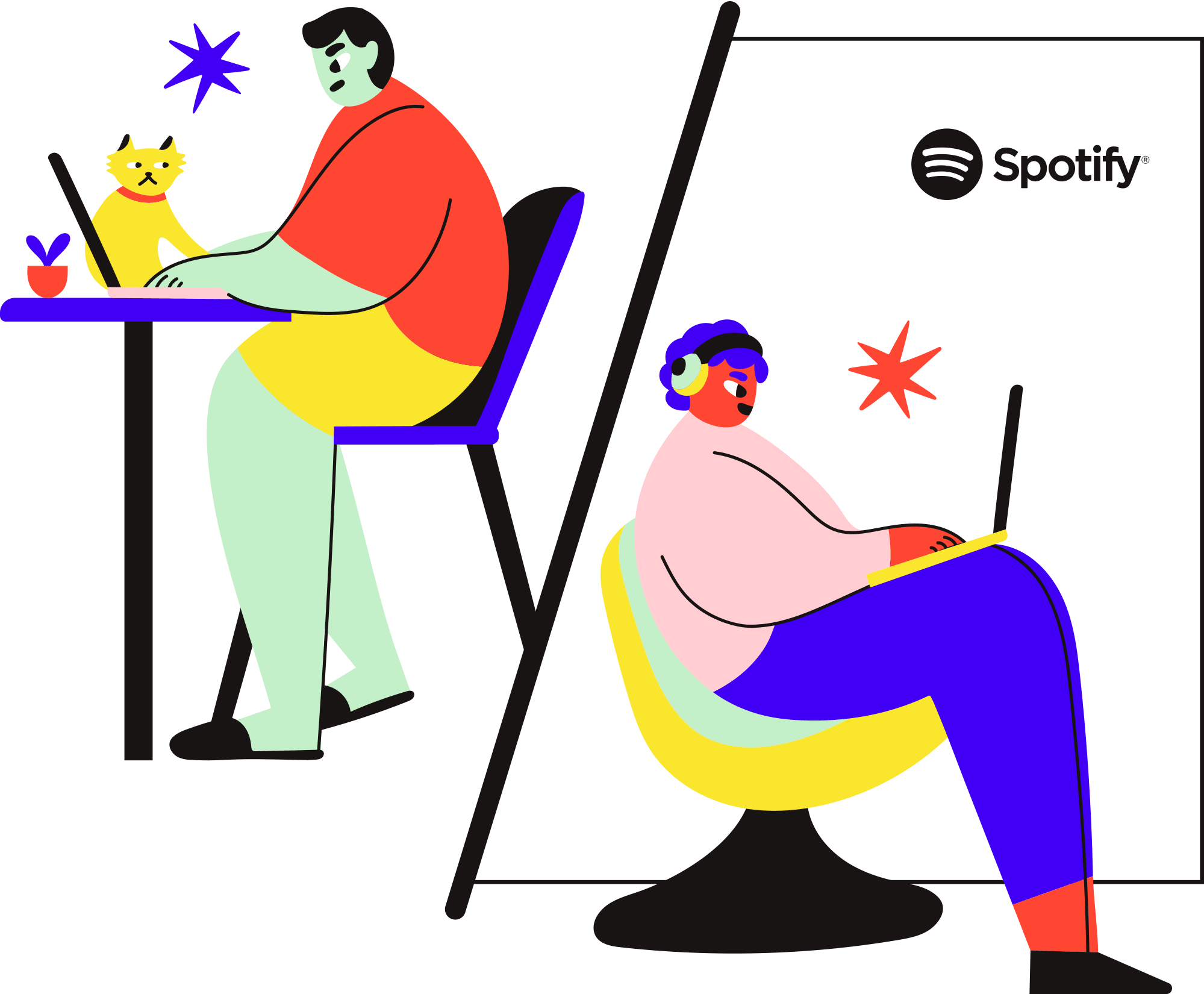 spotify companies choosing hybrid work model