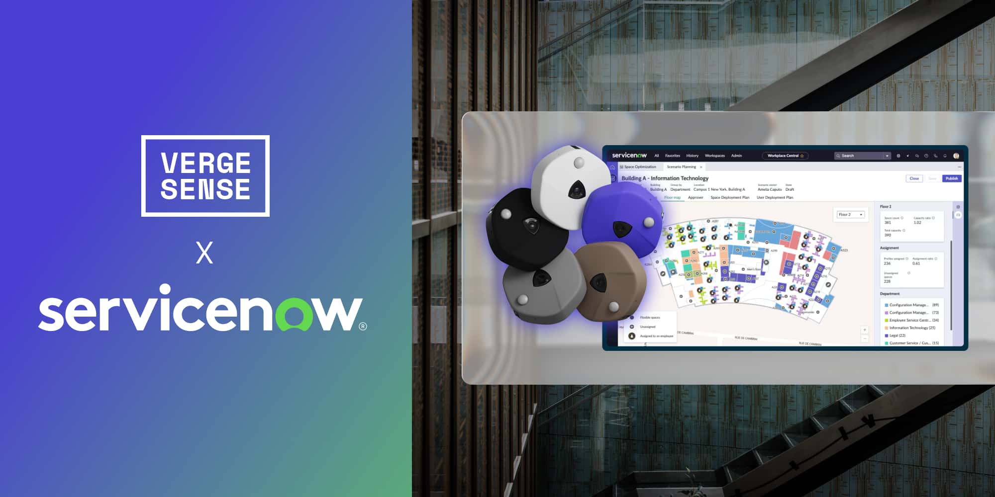 Enhancing Workplace Efficiency: VergeSense and ServiceNow WSD Integration