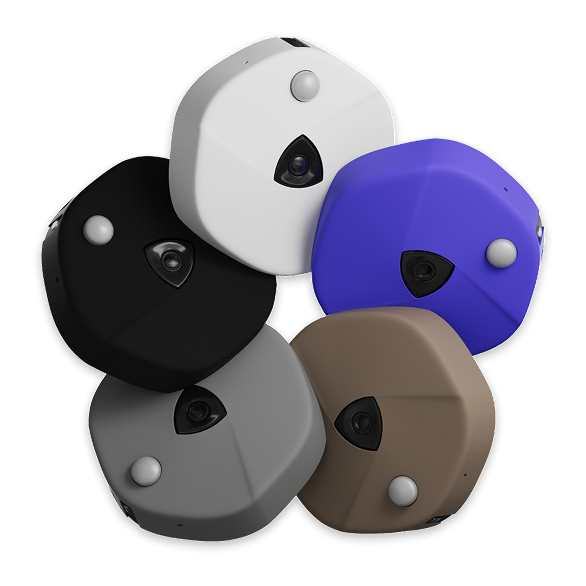 VergeSense Infinity-4 area sensors in multiple colors VergeSense Infinity-4 area sensors in multiple colors